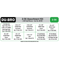 2-56 Hardware Assortment Kit (180 pcs set)