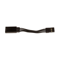 50mm Servo Wire Extension, black (1.97 in)