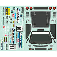 Apex2 Sport, A550 Decal Sheet