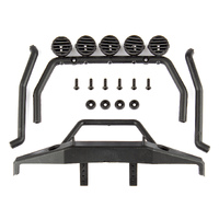 CR12 Roll Bar and Bumper Set, black