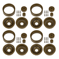 Enduro Urbine Wheels, 1.55", bronze color