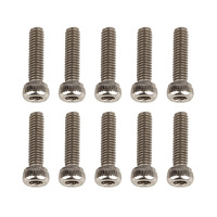 Screws, M2.6x10mm SHCS, silver