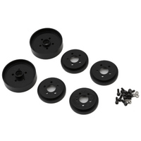 RC10 JAY HALSEY FRONT WHEELS, BLACK