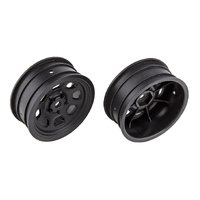 SR10 Front Wheels, black