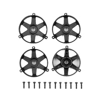 DC10 FT Adjustable Wheel Face Plates, black