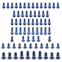 ###GT Blue Alloy Screw Set