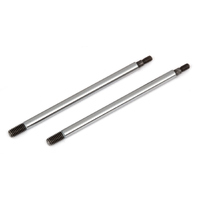 RC8B3 FT Chrome Shock Shafts, 3.5x39.5 mm