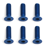 #### FT Screws, Blue Aluminum M3x10 mm FHCS