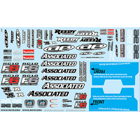 RC10F6 Decal Sheet