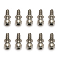 Heavy-duty Ballstuds, 6 mm, long neck