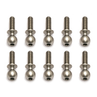 Heavy-duty Ballstuds, 8 mm, long neck