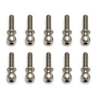 Heavy-duty Ballstuds, 10 mm, long neck