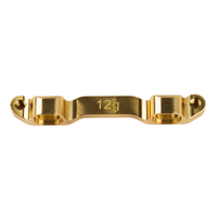 RC10B6 FT Brass Arm Mount C, 12g