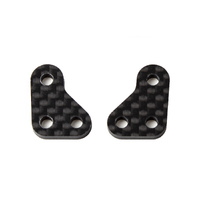 RC10B6 FT Steering Arms, carbon fiber