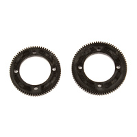 RC10B74 Center Diff Spur Gears, 72T/48P, 78T/48P