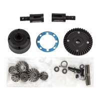 RC10B74.1 LTC Differential Set, front and rear