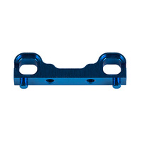 RC10B7 Arm Mount C, blue aluminum