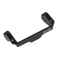 RC10B7 FT One-Piece Servo Mount, black aluminum