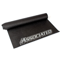 ####Team Associated Logo Pit Mat, silver lettering