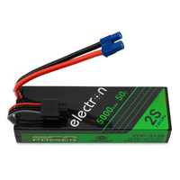 EcoPower "Electron" 2S 50C Intelligent LiPo Battery w/EC3 Connector