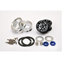 6-Spoke Wheel Set 1.9in Black