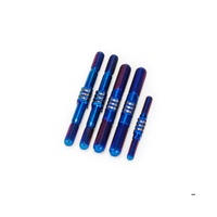 RC8B4.1 Fin Titanium turnbuckle set - burnt blue, 5pc. 