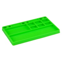 JConcepts parts tray, rubber material - green