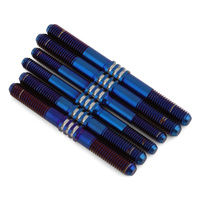 JConcepts - D819 , E819 Fin Titanium turnbuckle kit, burnt blue - 6pc.