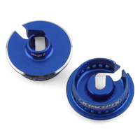 JConcepts - Fin, 13mm shock, 0mm off-set spring cup - blue