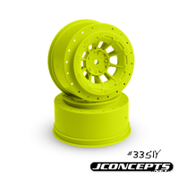 Hazard - Slash rear, Slash 4x4 F&R wheel - (yellow) - 2pc.