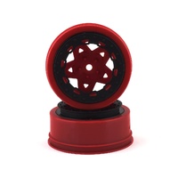 Tremor, Slash narrow front wheel - red wheel / black beadlock - 2pc. 