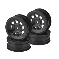 9 shot - B7 ,B6.4 , YZ2 , XB2 , LD3, 2.2" front wheel (black) - 4pc