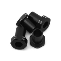 JConcepts - RC10B7 aluminum caster hat bushings, 4pc - black