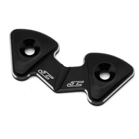 JConcepts - RC10B7 aluminum 1-piece rear wing button - black