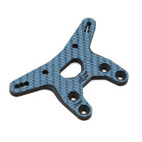 JConcepts - RC10B7 -2mm carbon fiber front shock tower - blue