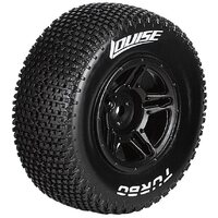 Louise RC Sc-Turbo 1/10 Short Course Tires, Soft, 12, 14 & 17Mm Removable