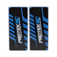 ProTek RC 2024 Universal Chassis Protective Sheet (Blue/Black) (2)