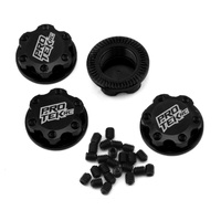 ProTek RC 17mm Captured & Knurled Magnetic Wheel Nuts (4) (Black)