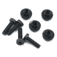 ProTek RC Aluminum Servo Mount Grommet (Black) (4)