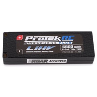 ProTek RC 2S 130C Low IR Si-Graphene + HV LCG LiPo Battery (7.6V/6800mAh)