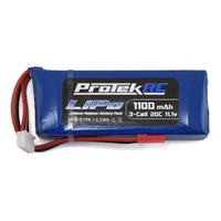 ProTek RC 3S "High Power" LiPo 20C Battery Pack (11.1V/1100mAh) (Blade SR)