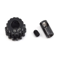 ProTek RC Steel 32P Pinion Gear w/3.17mm Reducer Sleeve (Mod .8) (5mm Bore) (14T)