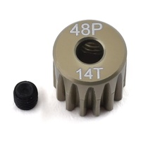 ProTek RC 48P Lightweight Hard Anodized Aluminum Pinion Gear (3.17mm Bore) (14T)