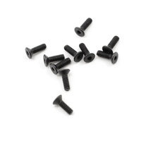 ProTek RC 2.5x8mm "High Strength" Flat Head Screws (10)