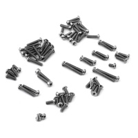 ProTek RC AE RC10B7/B7D "Grade 5" Titanium Screw Kit (67) (Upper)