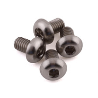 ProTek RC 3x5mm "Grade 5" Titanium Button Head Hex Screw (4)