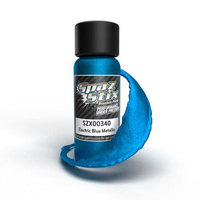 Electric Blue Metallic Airbrush Ready Paint, 2oz Bottle