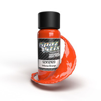  Inferno Orange Airbrush Ready Paint, 2oz Bottle