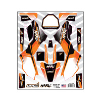 Graphic Set for Losi Promoto MX (Exude) (Orange)