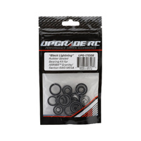 UpGrade RC "Black Lightning" Rubber Sealed Bearing Kit for ARRMA Granite/